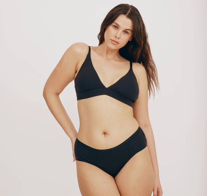 Bralette Core Triangle Black from WANDERWOOD