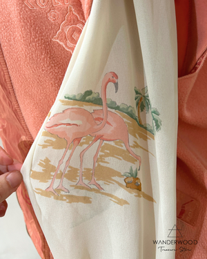 Vintage Blouse Flamingo from WANDERWOOD