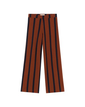 Broek Betty Brown Striped from WANDERWOOD