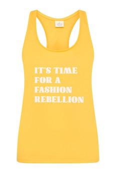 Racer Tank with Print - Sunshine via Wellicious