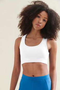 Control Bra - Diamond White via Wellicious