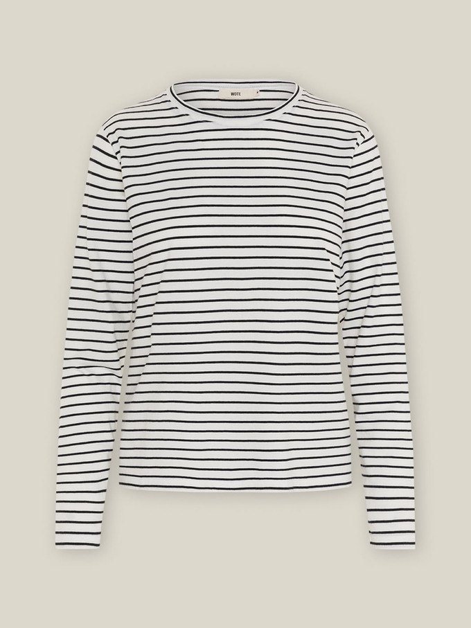 Longsleeve Streifen NEW aus Organic Cotton from WOTE