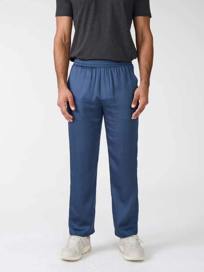 blue Pants made from TENCEL Lyocell from Yahmo