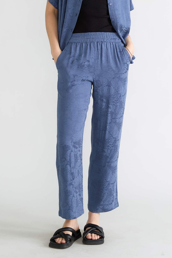 zen indigo Luxurious Everyday Pants from Yahmo