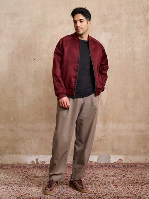 rosie/wine Bruno Reversible Bomber Jacket from Yahmo