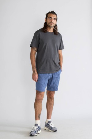 zen indigo Lightweight Travel Shorts from Yahmo