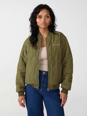 Trudi Quilted Bomber Jacket from Yahmo