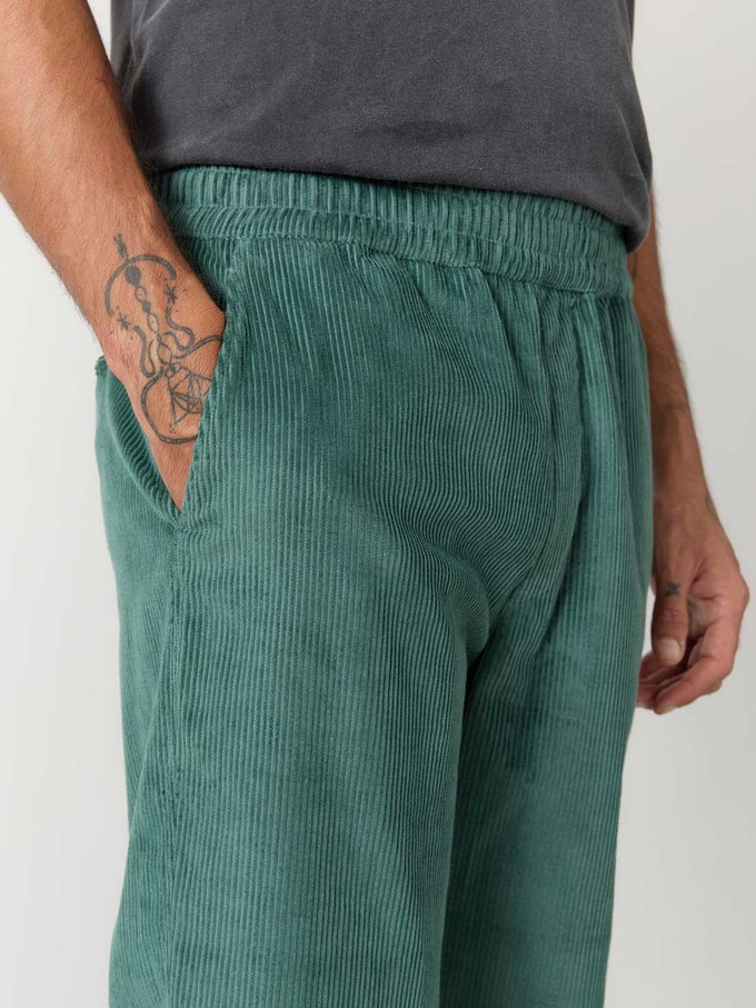 teal Corduroy Pants from Yahmo