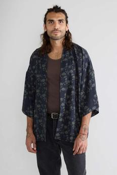 midnight Luxurious Everyday Kimono via Yahmo