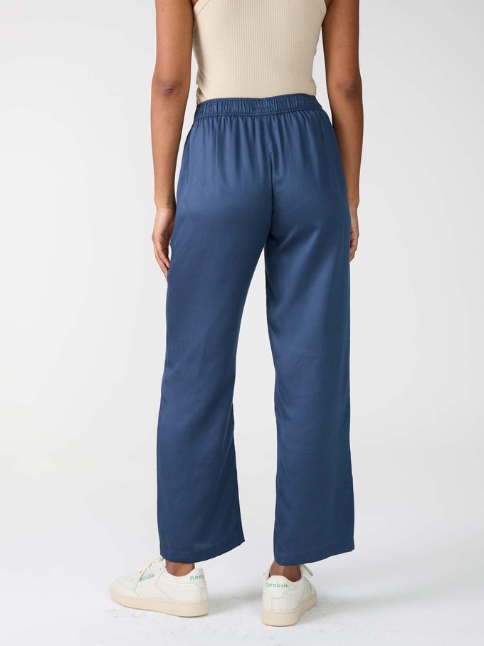 blue Pants made from TENCEL Lyocell from Yahmo