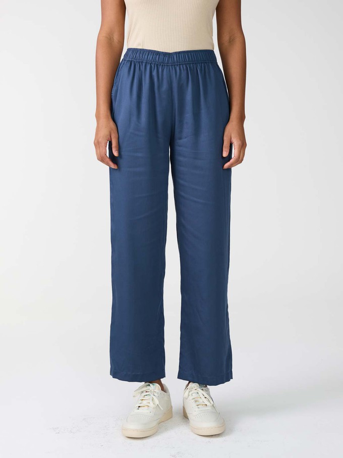 blue Pants made from TENCEL Lyocell from Yahmo