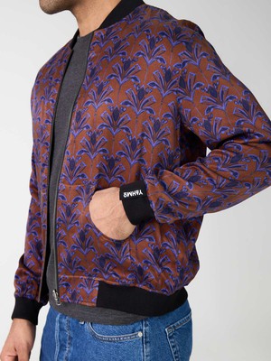 moka/navy Reversible Bomber from Yahmo