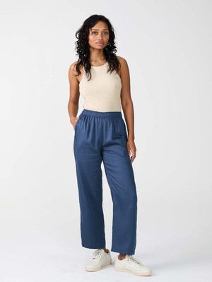 blue Pants made from TENCEL Lyocell from Yahmo