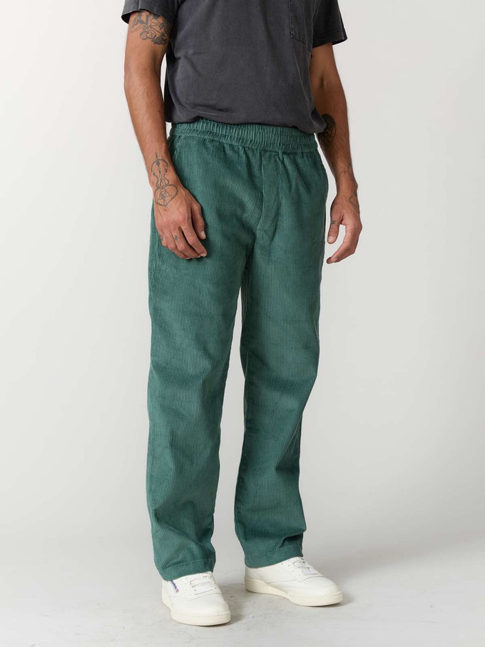 teal Corduroy Pants from Yahmo