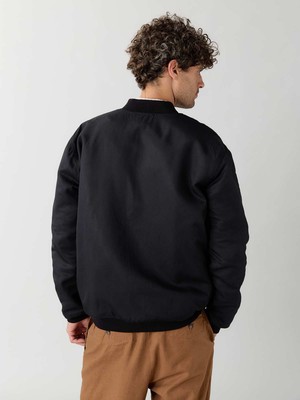 antique/black Reversible Sofa Bomber from Yahmo