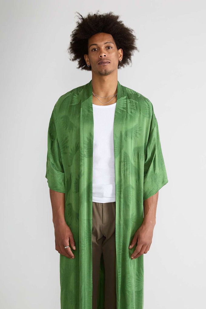 matcha Better-Than-Silk Kimono from Yahmo