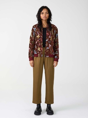 brown Pants made from TENCEL Lyocell from Yahmo