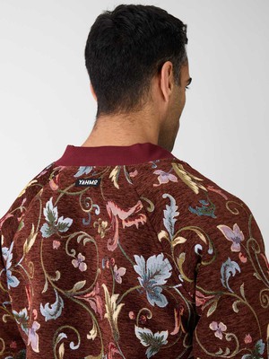 rosie/wine Bruno Reversible Bomber Jacket from Yahmo