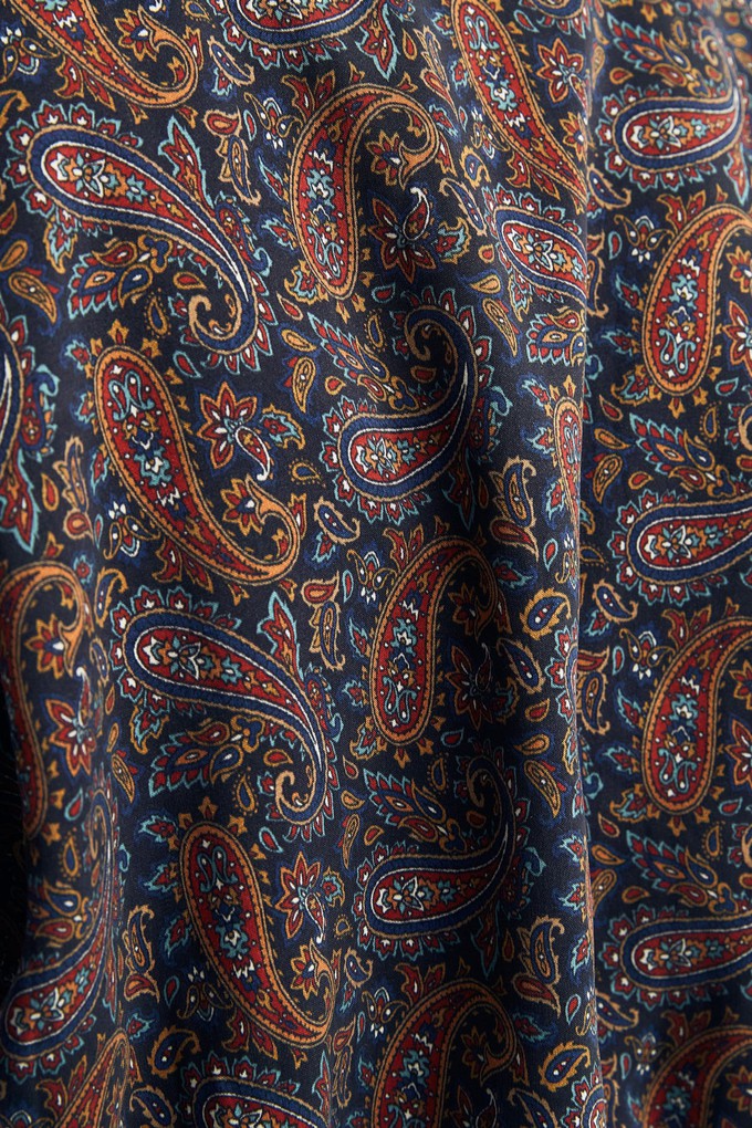 paisley/caramel Reversible Bomber Corduroy from Yahmo