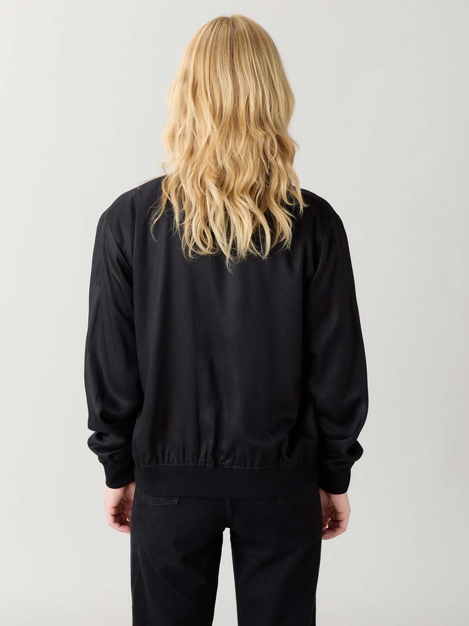 sandalwood/black Reversible Bomber from Yahmo