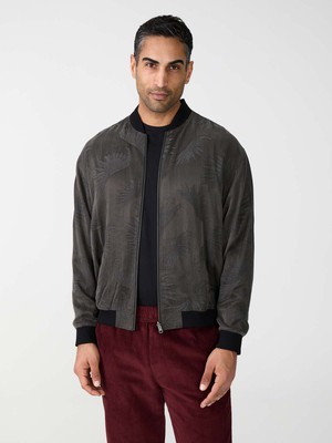 onyx/black Reversible Bomber from Yahmo