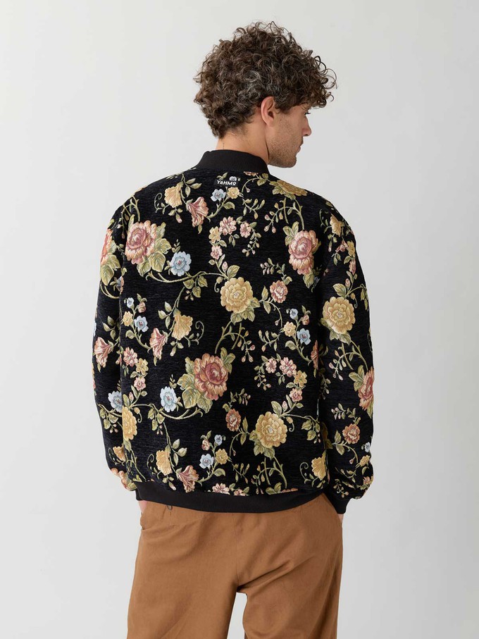 antique/black Reversible Sofa Bomber from Yahmo