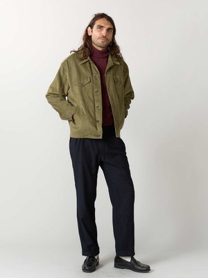 olive Corduroy Jacket from Yahmo