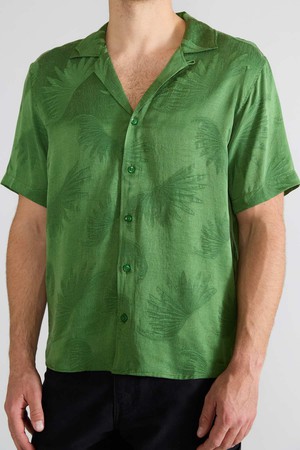 matcha Better-Than-Silk Bowling Shirt from Yahmo