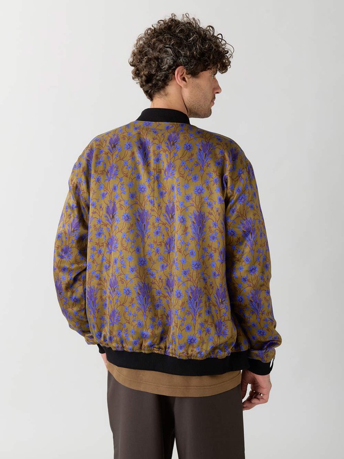 dragonfly/black Reversible Bomber Corduroy from Yahmo