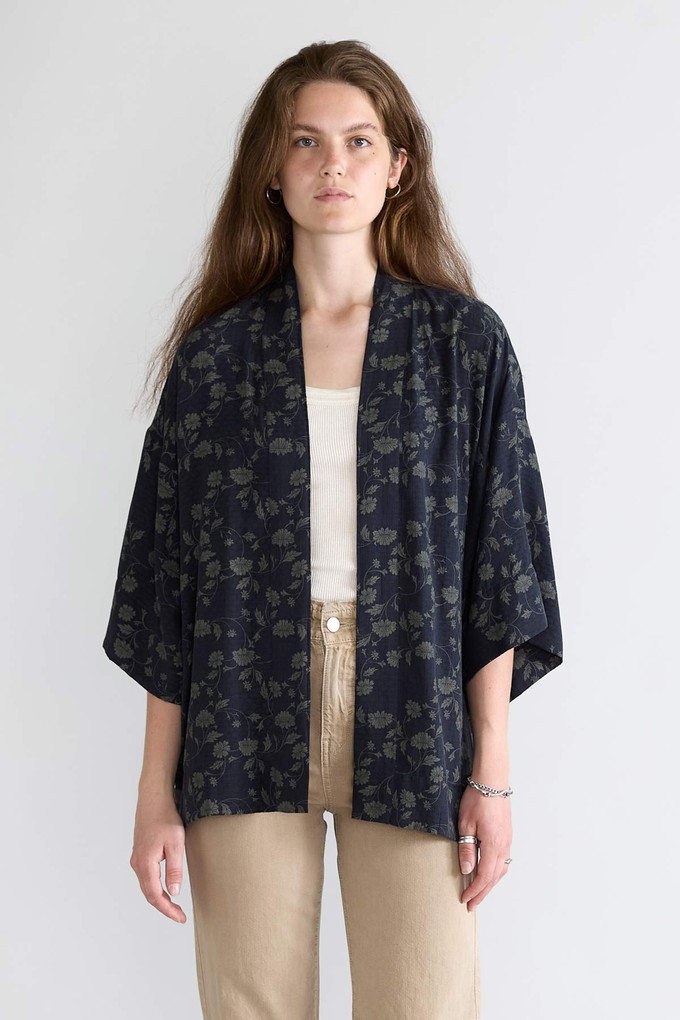 midnight Luxurious Everyday Kimono from Yahmo