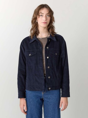 navy Corduroy Jacket from Yahmo