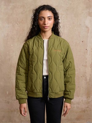 Trudi Quilted Bomber Jacket from Yahmo