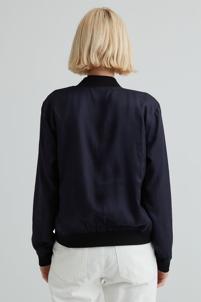 bird/navy Reversible Bomber from Yahmo