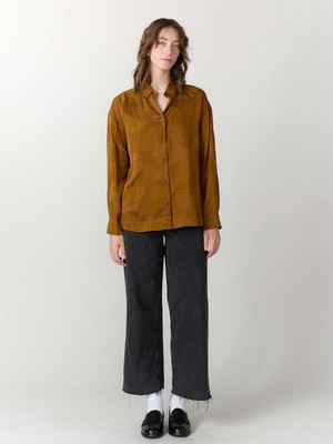 sandalwood Better-Than-Silk Shirt from Yahmo