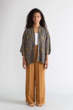 ikebana Luxurious Everyday Kimono from Yahmo