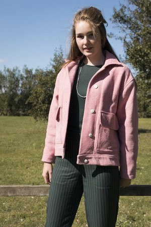 ONE OF A KIND JACKET PINK from ZWAAN