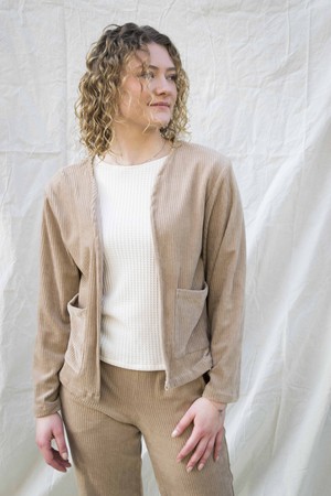 PARIS JACKET RIB from ZWAAN