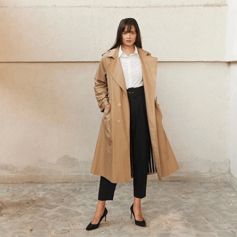 klassieke trenchcoat